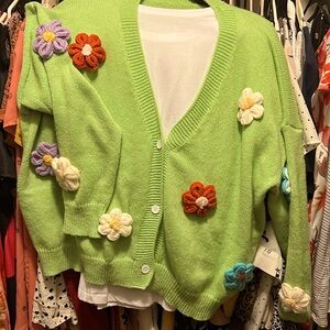 Fun sweater - totally 80’s vibe